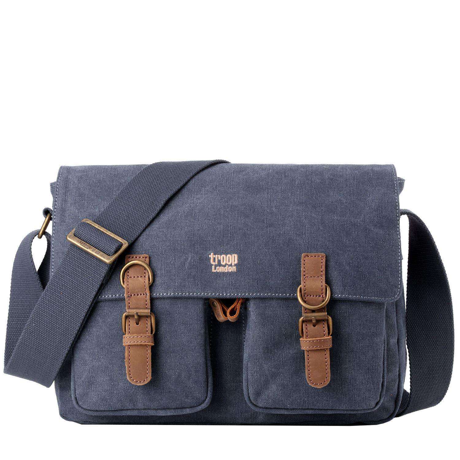 Classic Canvas Messenger Bag | TRP0210-0