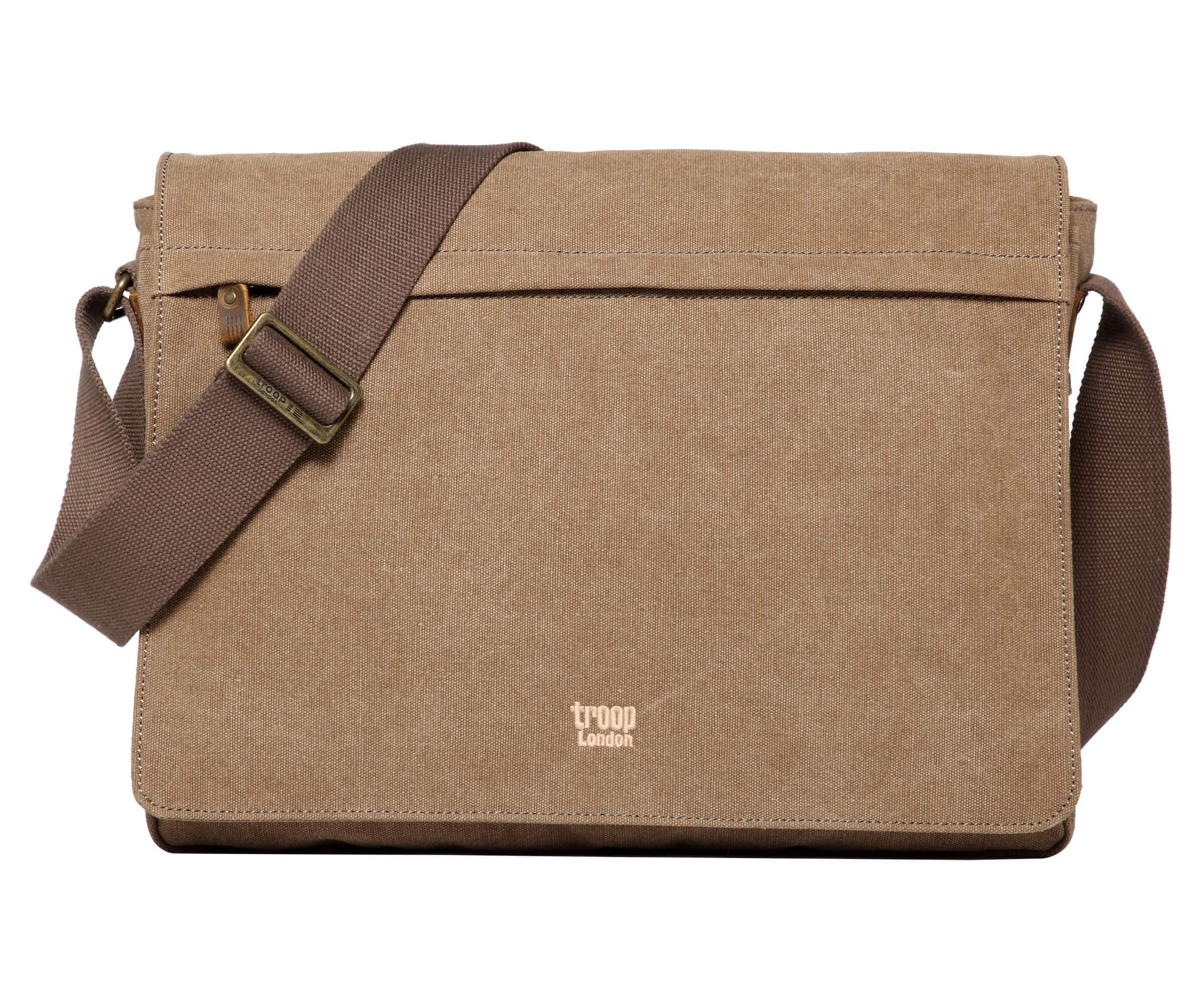 Canvas Laptop Large Messenger Bag 18 Inch | TRP0371-6