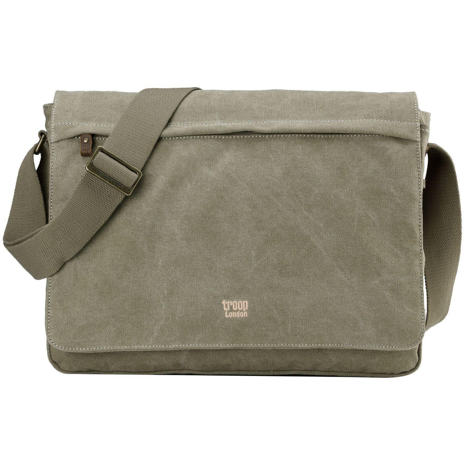 Canvas Laptop Large Messenger Bag 18 Inch | TRP0371-7