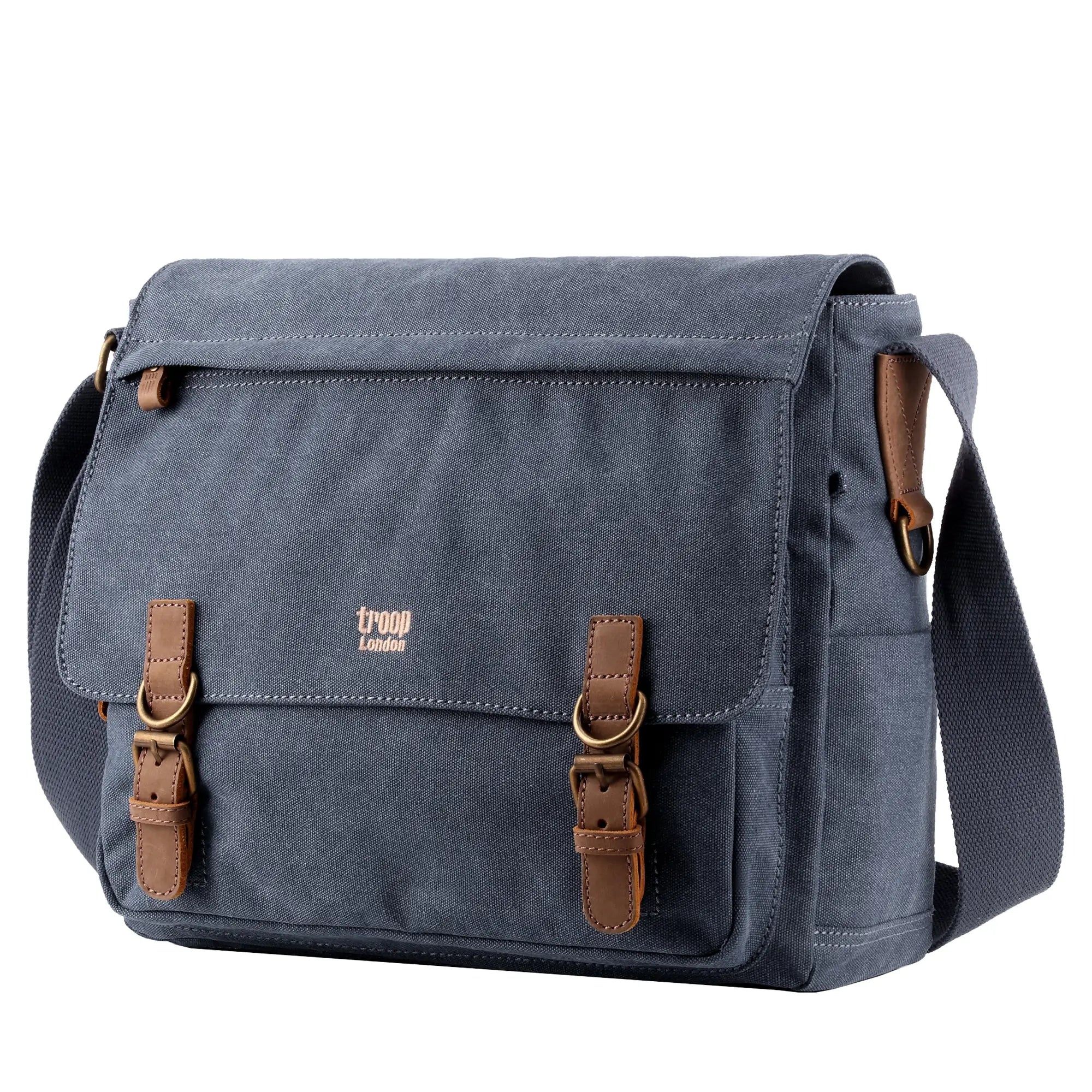Canvas Laptop Messenger Bag | TRP0207-1