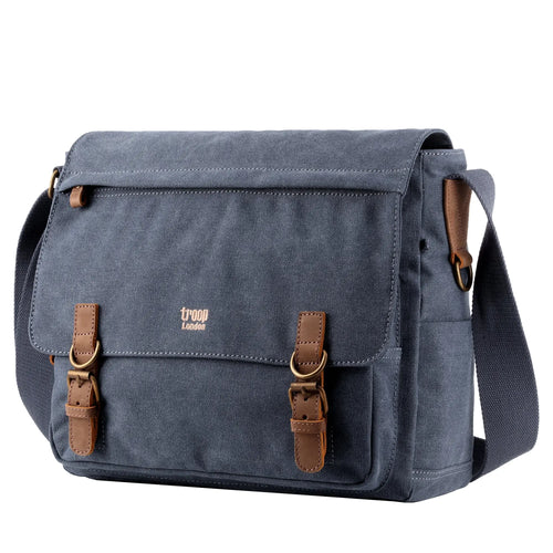 Canvas Laptop Messenger Bag | TRP0207-1