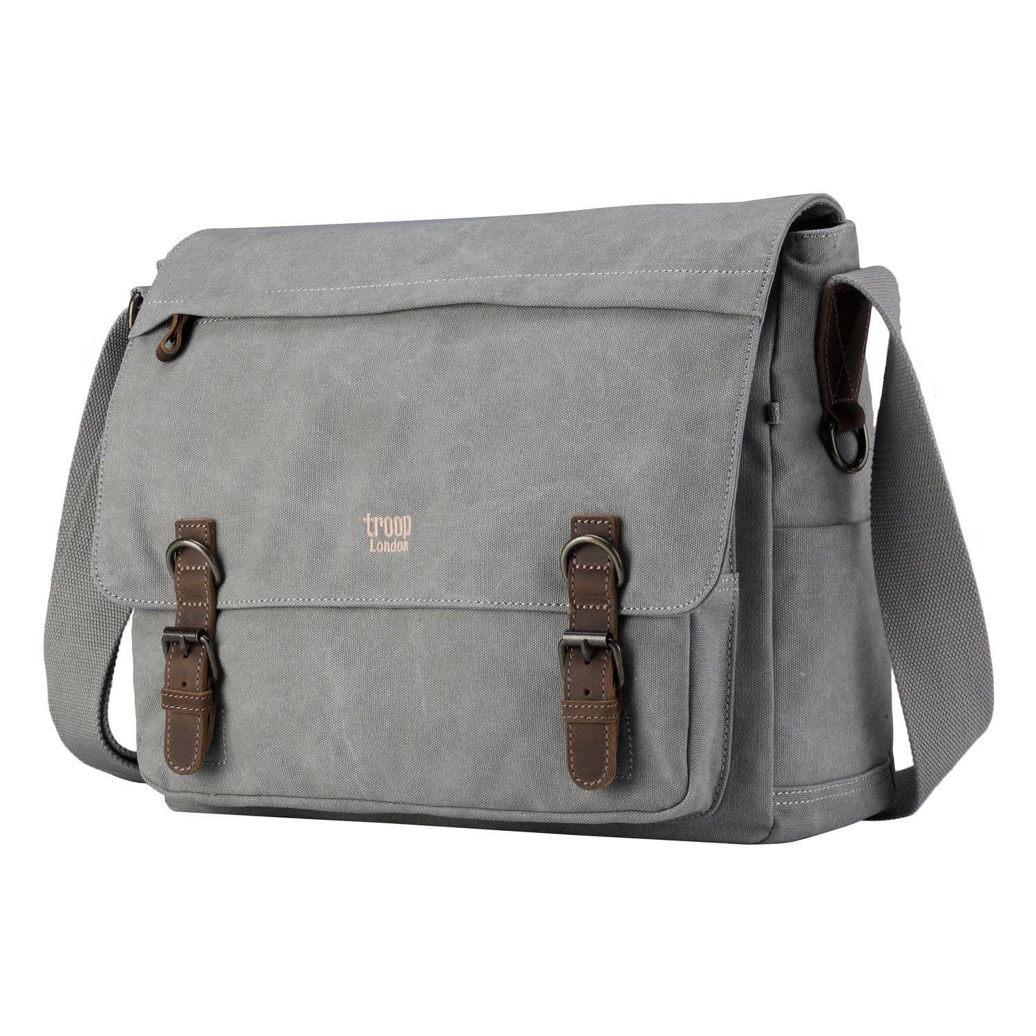 Canvas Laptop Messenger Bag | TRP0207-8