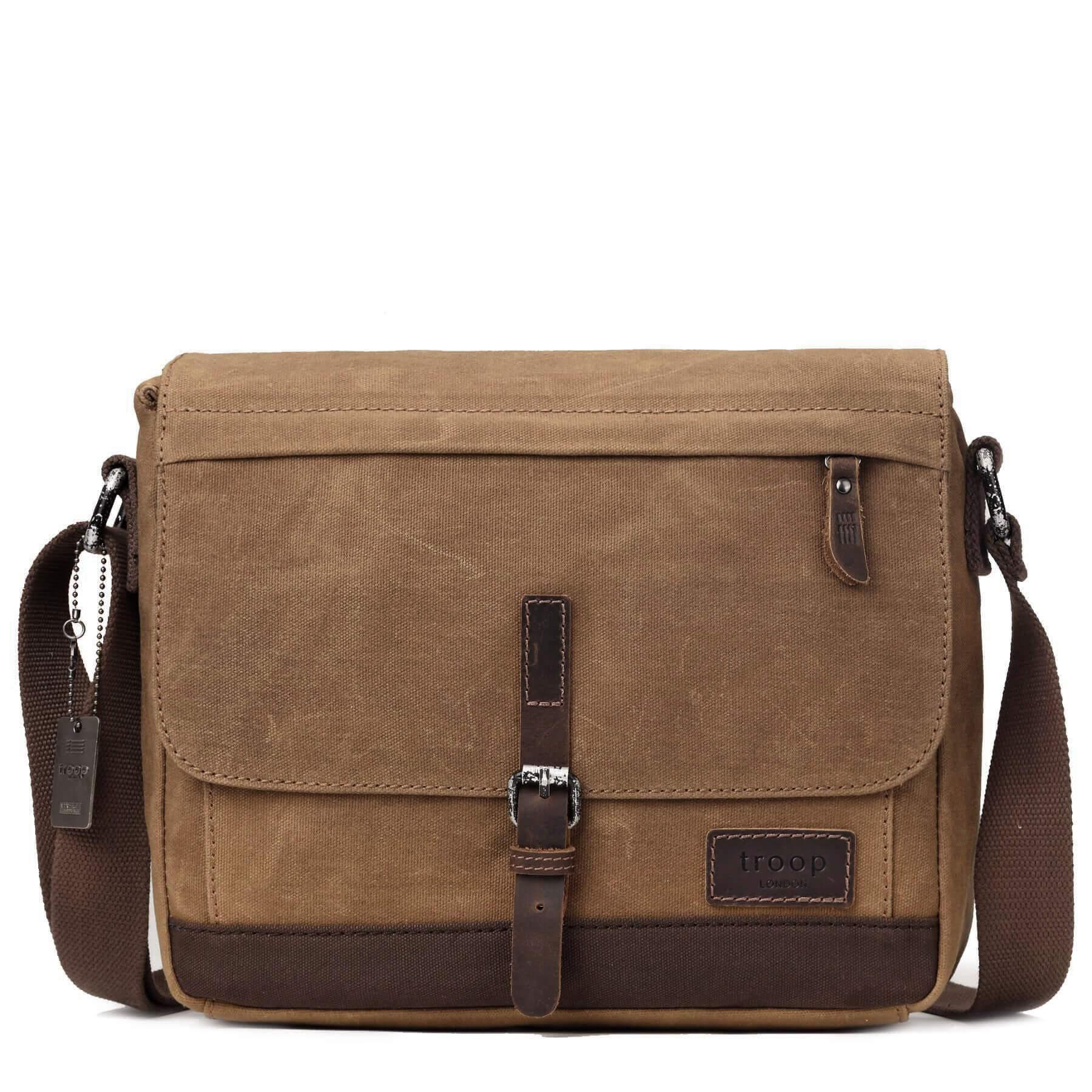 Heritage Waxed Canvas Messenger Bag | TRP0443-5