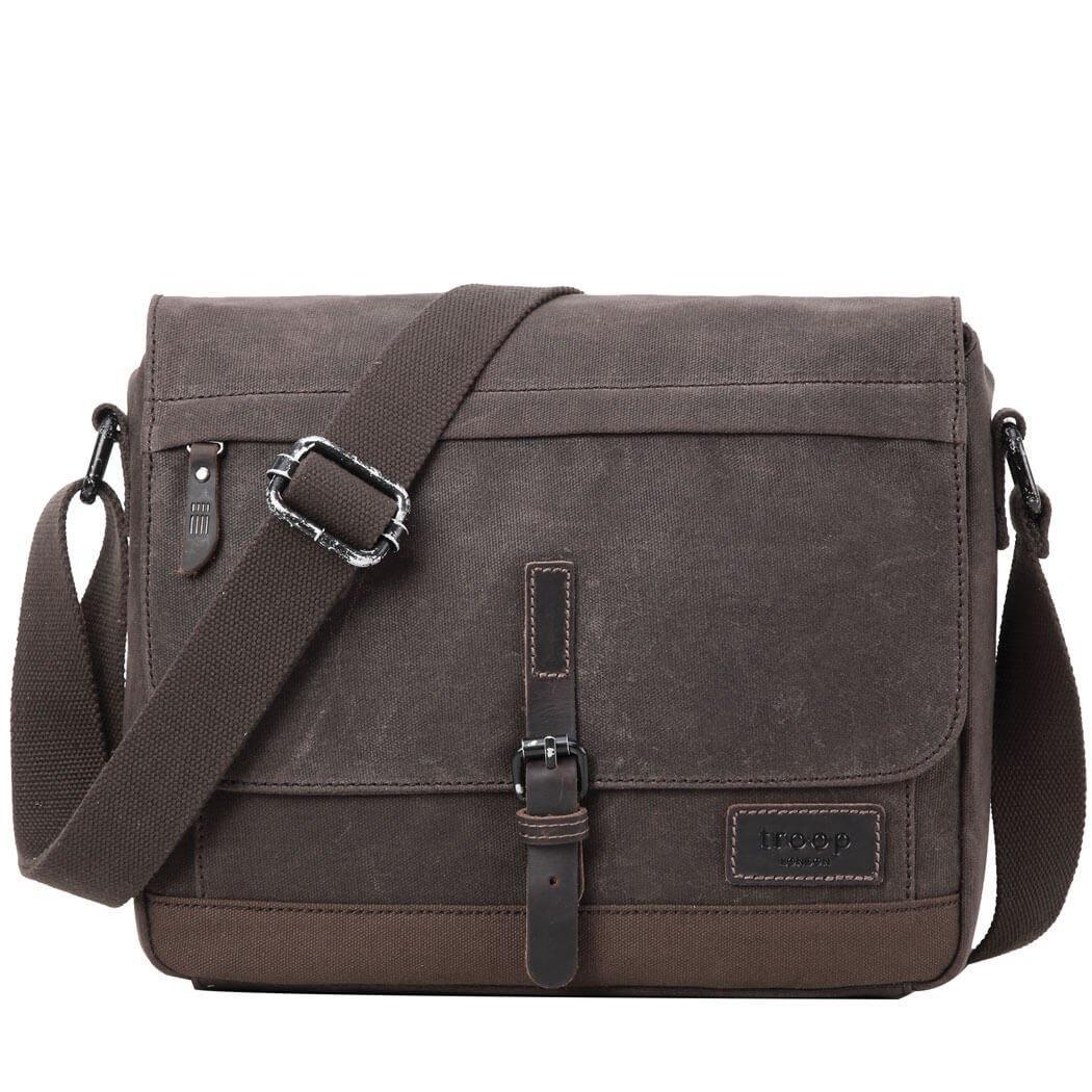 Heritage Waxed Canvas Messenger Bag | TRP0443-6