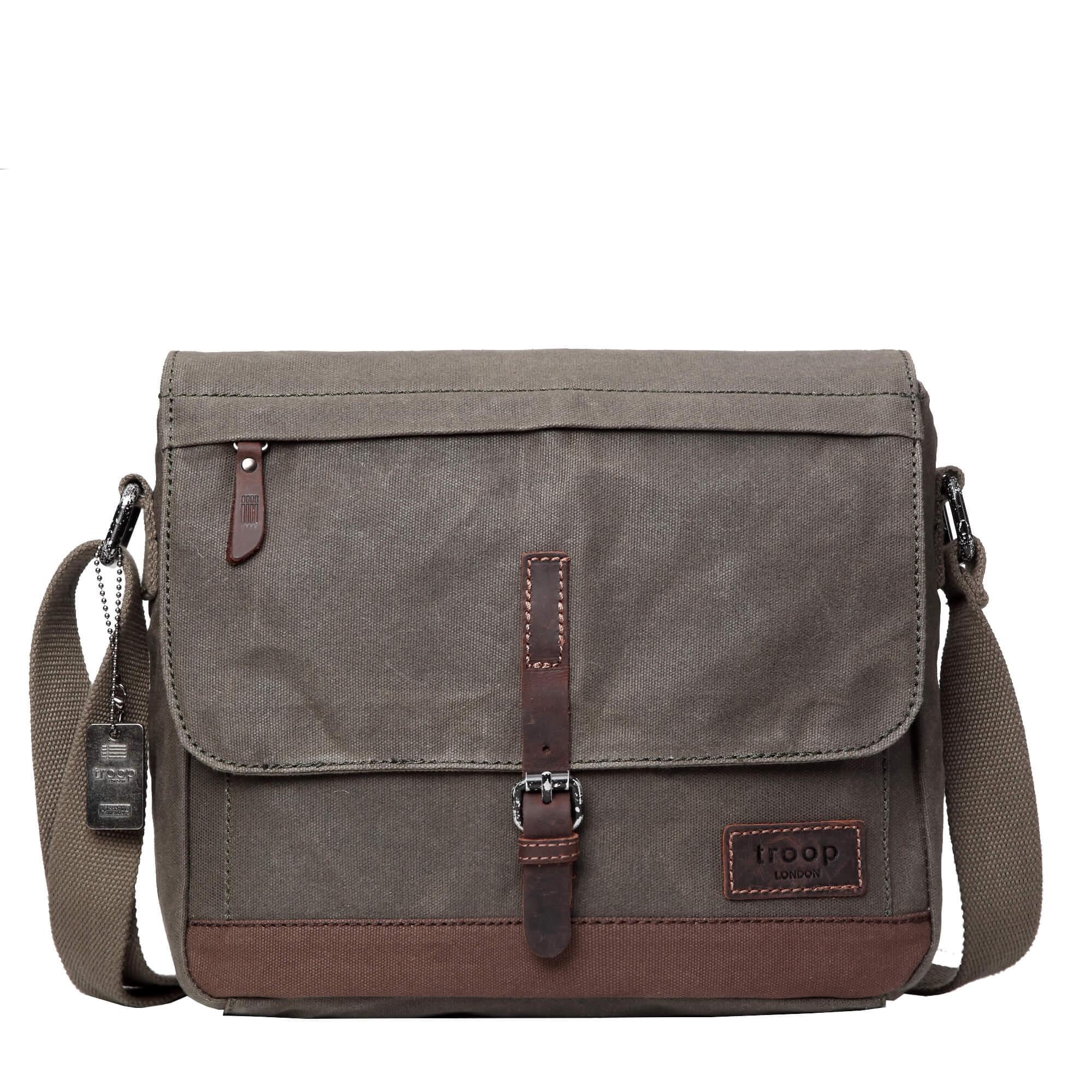 Heritage Waxed Canvas Messenger Bag | TRP0443-7
