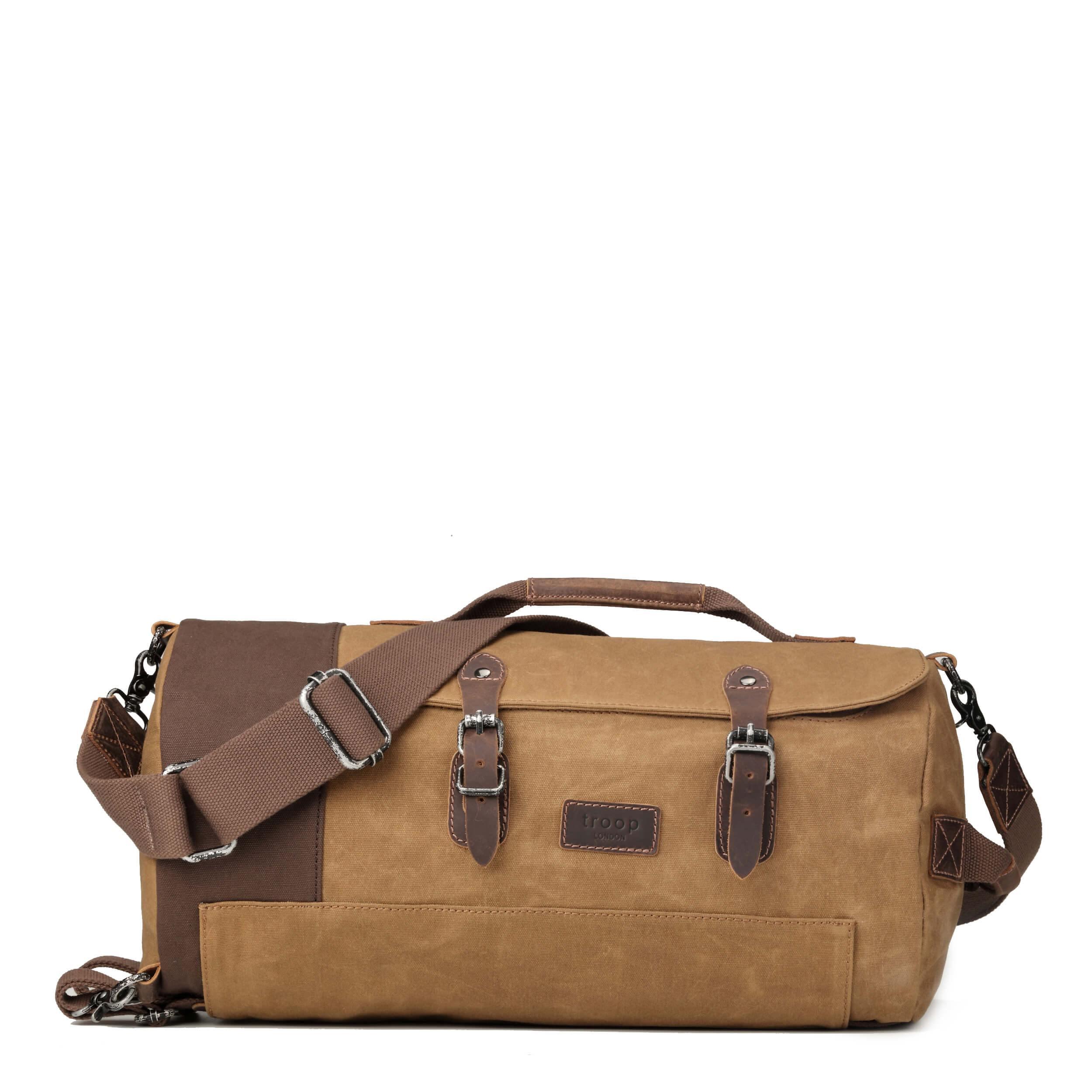 Heritage Canvas Duffel Backpack | TRP0444-1