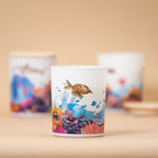 Trouvaille Marine Soy Scented Candle with fresh bergamot and vetiver, showcasing a sleek candle design in a natural setting.