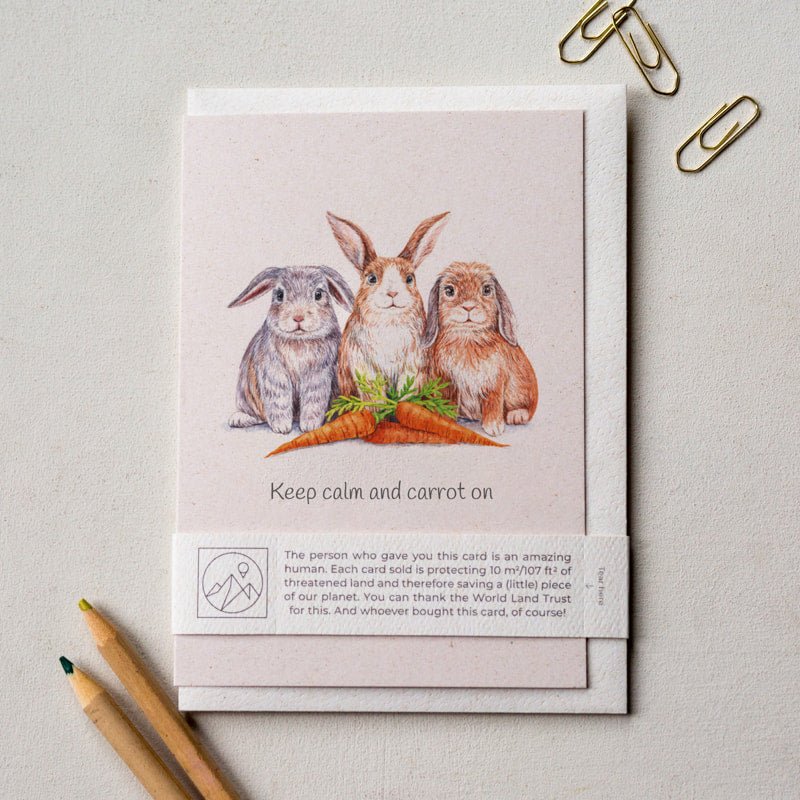 Animal Lover Charity Greeting Card