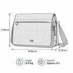 Classic Canvas Messenger Bag | TRP0241