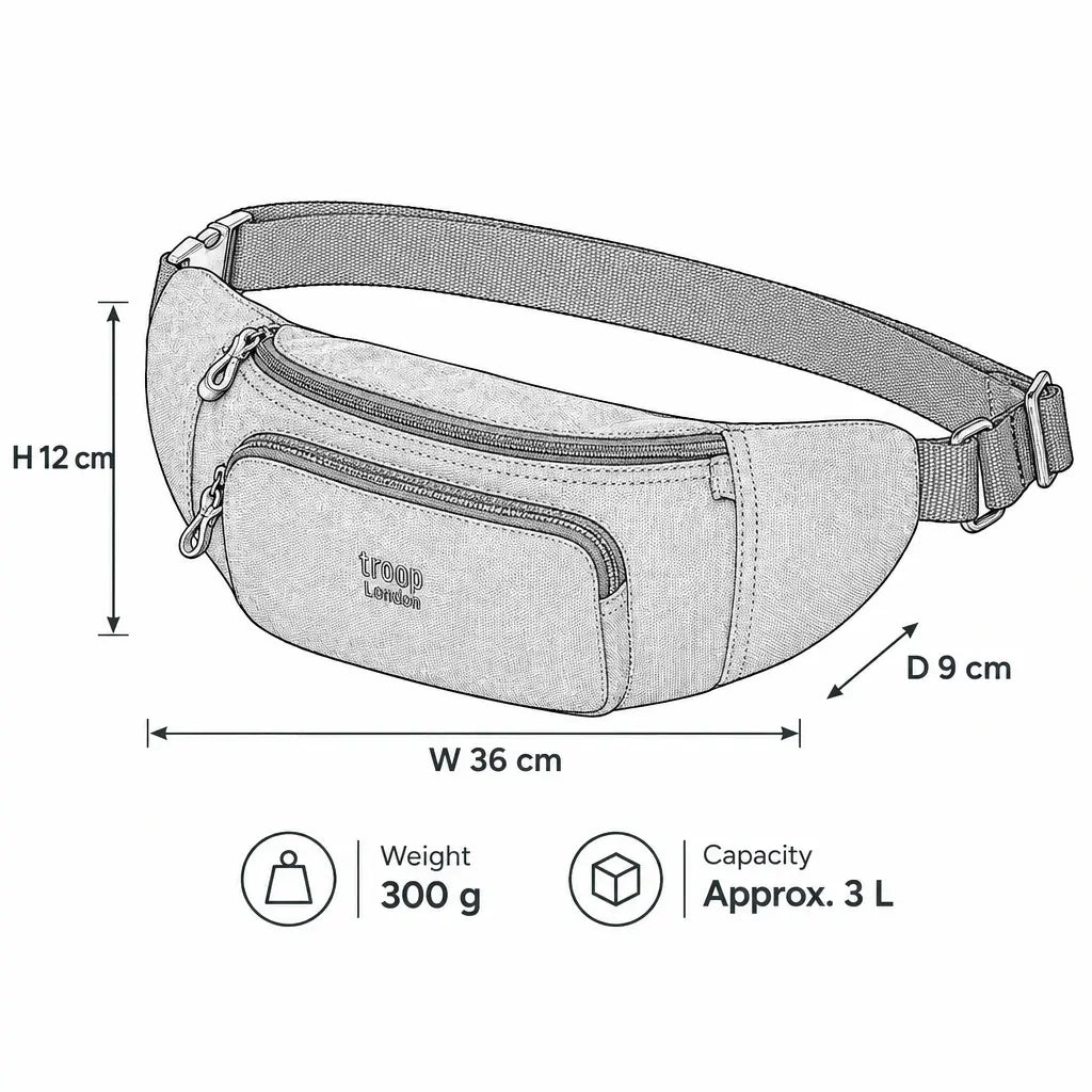 Canvas Waist Bag | TRP0244
