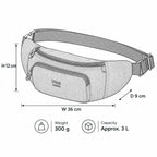 Canvas Waist Bag | TRP0244