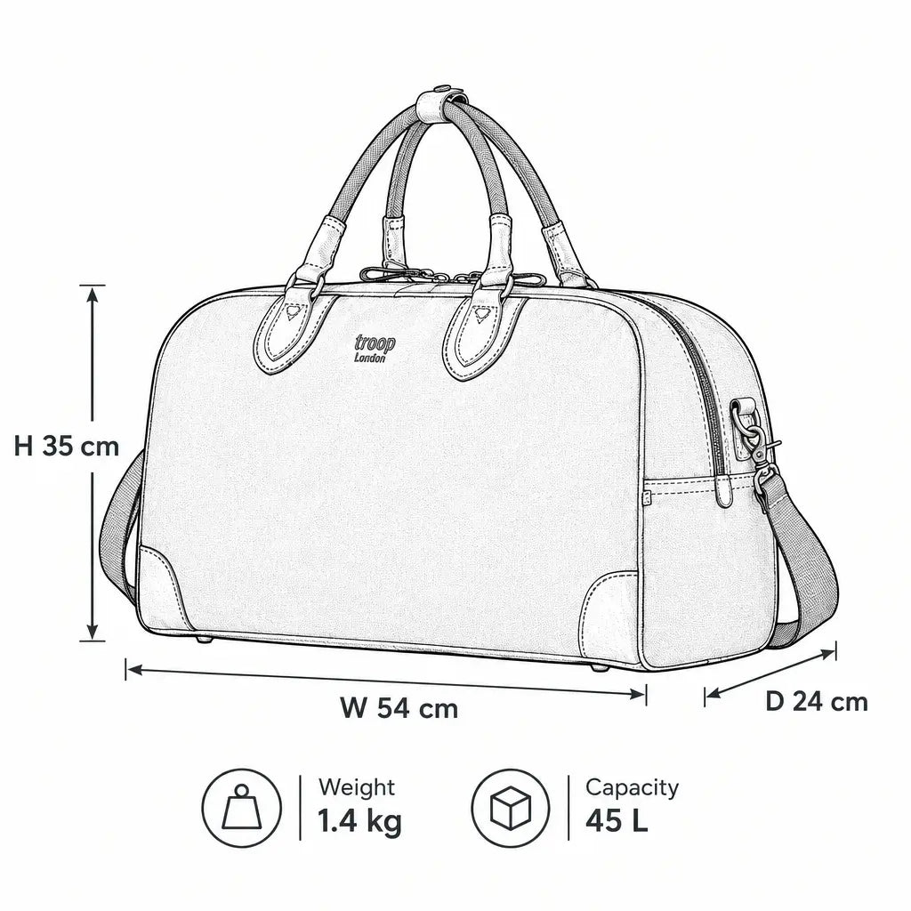 Large Canvas Holdall 45L | TRP0263
