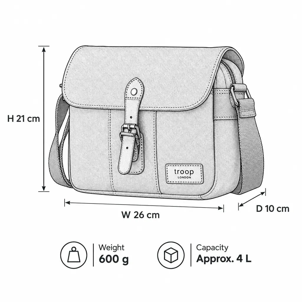Heritage Waxed Canvas Umhängetasche | TRP0440