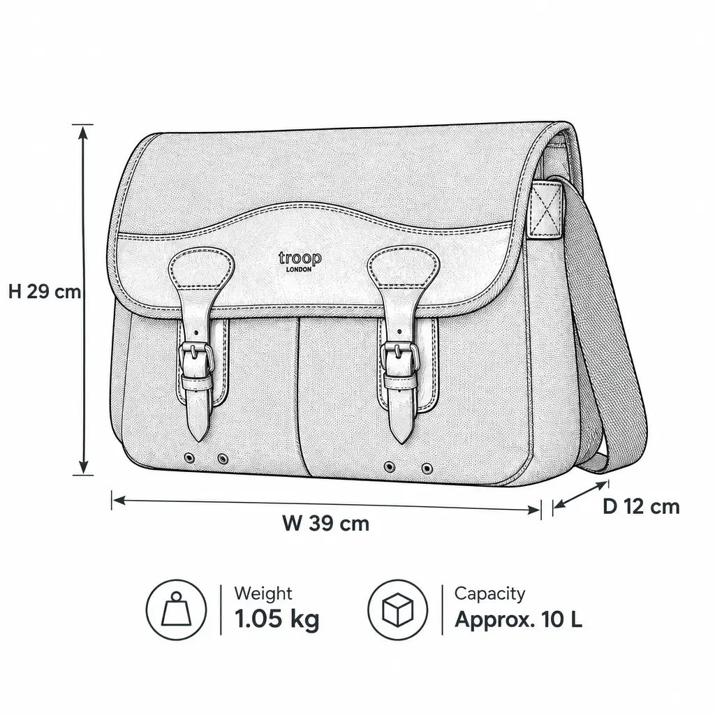 Sac messager Heritage Canvas 13 pouces | TRP0544