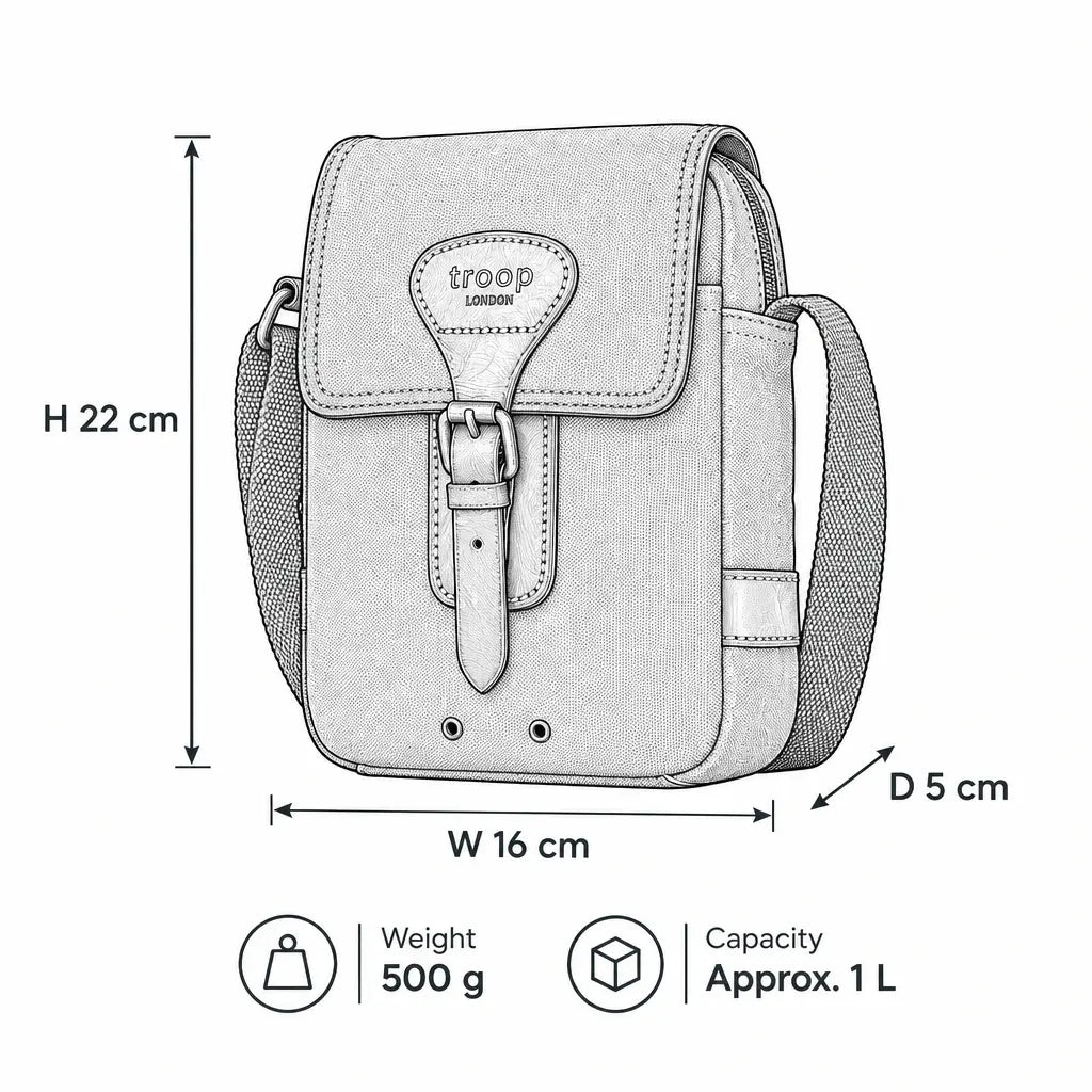 Heritage Canvas Mini Umhängetasche | TRP0547