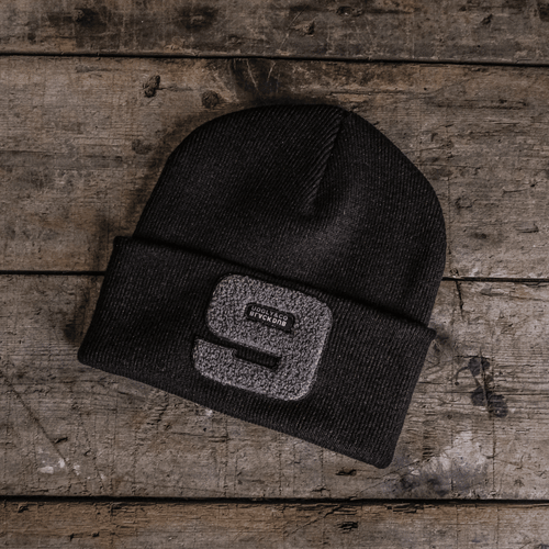 Uggly and Co Mile 9 Beanie in soft knit fabric, featuring a snug fit and stylish design for cold weather warmth.