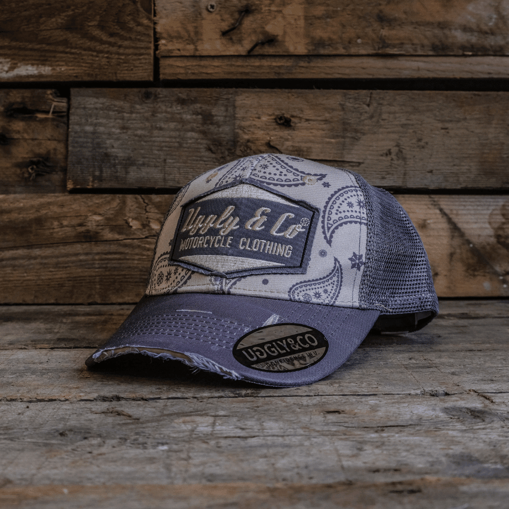 Bandana Diamond Trucker Hat