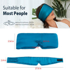 DREAMSILK blackout silk sleep mask, soft and smooth eye mask for nighttime sleep and light blocking.