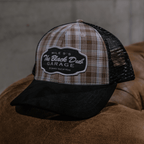 Tartan Garage Trucker Hat