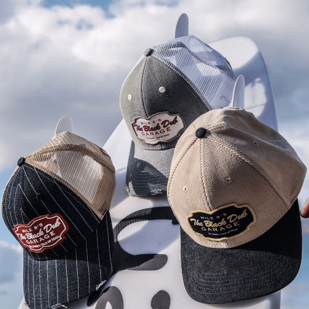 Denim Garage Trucker Hat