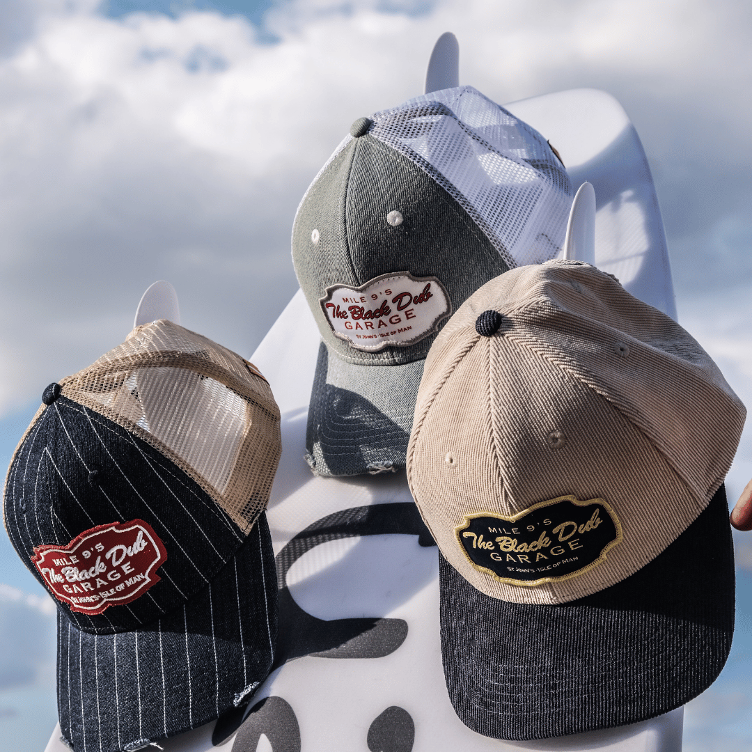 Denim Garage Trucker Hat