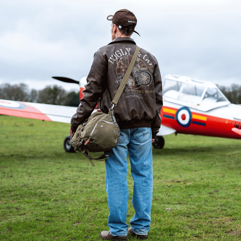 Green 'Aviation' Duffle Bag