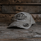 Beige Diamond Vintage Baseball Cap