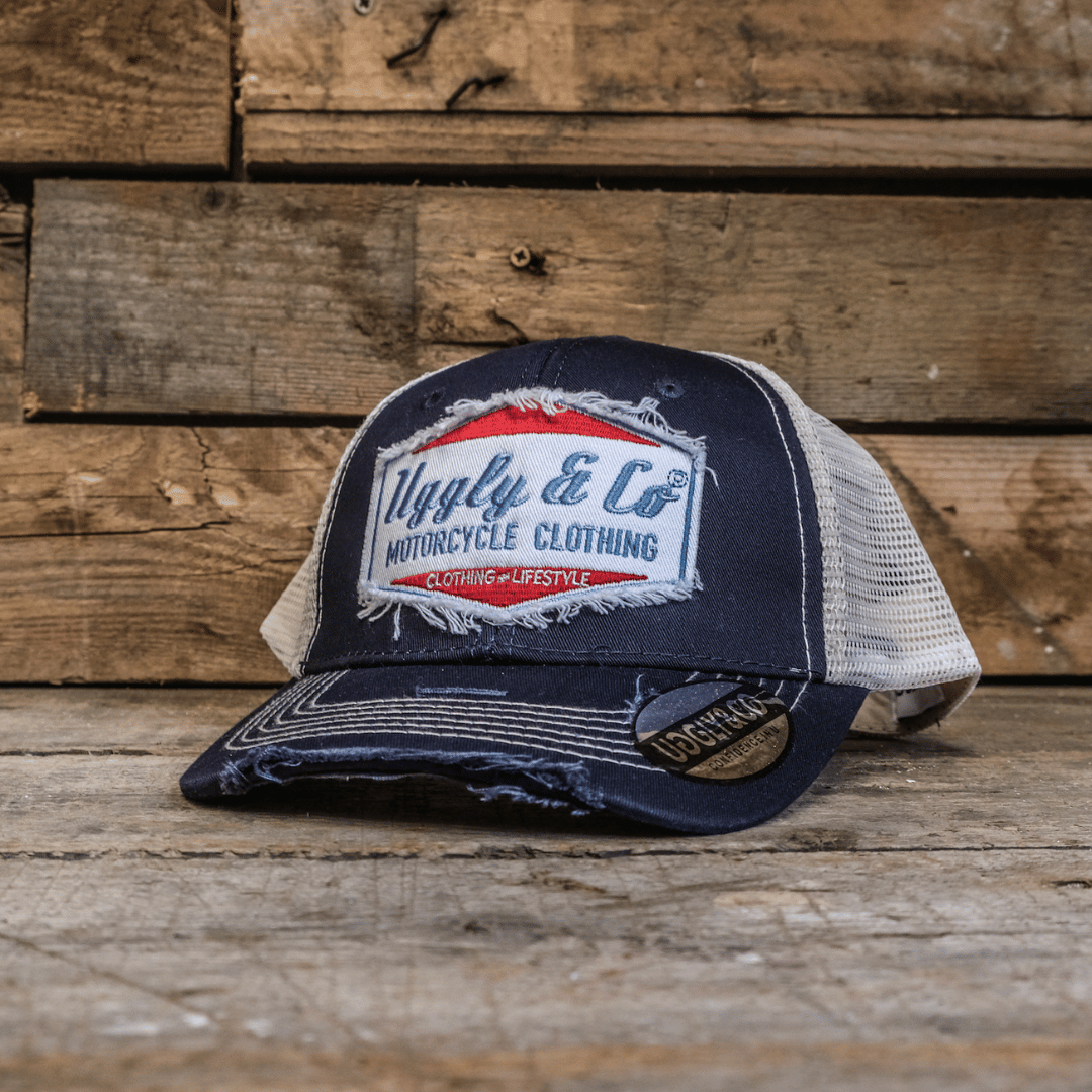 Blue Diamond Trucker Hat