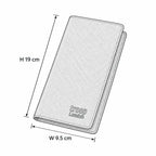 Klassisches Canvas Langportemonnaie | WALLET-002