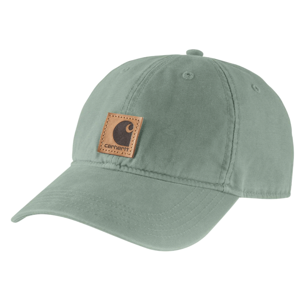 Carhartt Odessa Logo Cap in various colors, casual headwear with embroidered logo, made by Workwear Nation Ltd.