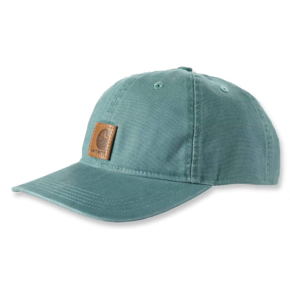 Carhartt Odessa logo cap in various colors, casual workwear headwear with adjustable strap and embroidered logo, by Workwear Nation Ltd.