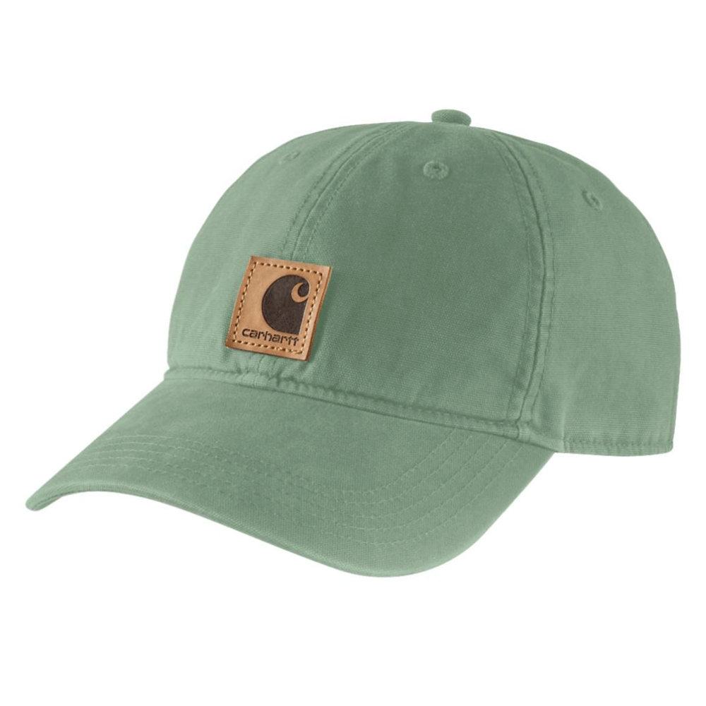 Carhartt Odessa Logo Cap in various colors, casual headwear with embroidered logo, made by Workwear Nation Ltd.