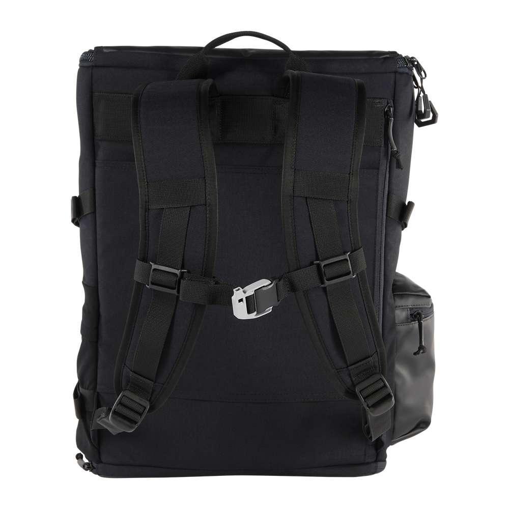 Black Carhartt 35L Nylon Workday Backpack by Workwear Nation Ltd with multiple compartments and durable construction.