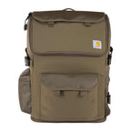 Black Carhartt 35L nylon Workday Backpack by Workwear Nation Ltd, featuring multiple compartments and durable workwear style.