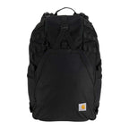 Carhartt 45L Nylon Frame Hiking Backpack from Workwear Nation Ltd, black tool carrier with durable design and multiple compartments.