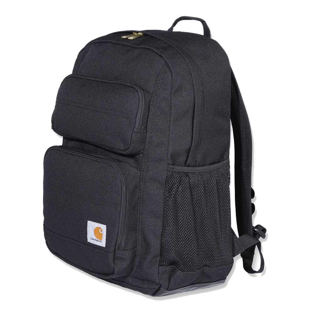 Black Carhartt 27L single-compartment backpack, workwear toolcarrier with durable design by Workwear Nation Ltd.