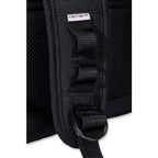 Black Carhartt 27L single-compartment backpack from Workwear Nation Ltd, designed as a durable tool carrier with multiple compartments.