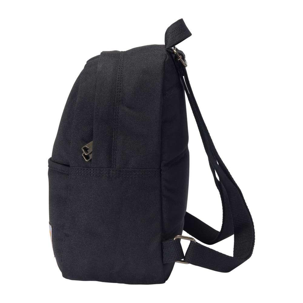 Black Carhartt Classic Mini Backpack from Workwear Nation Ltd, a durable tool carrier with adjustable straps and multiple compartments.