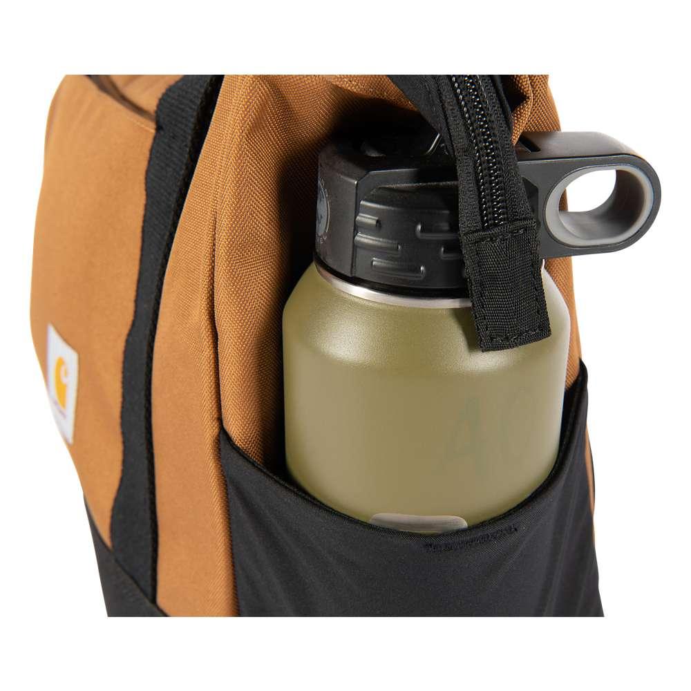 Black Carhartt Classic Laptop Tote from Workwear Nation Ltd, durable tool carrier with spacious interior and sturdy handles.
