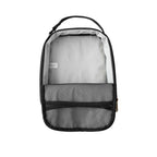 Black Carhartt insulated lunch cooler, tool carrier style, with sturdy handle and insulated interior for keeping food fresh.