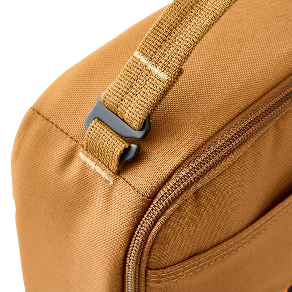 Black Carhartt insulated lunch cooler in Workwear Nation Ltd Toolcarriers series, designed for keeping food fresh.